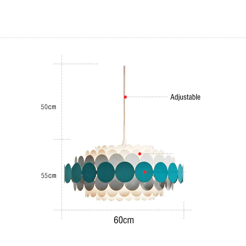 Nordic Creative Color Chandelier Pendant