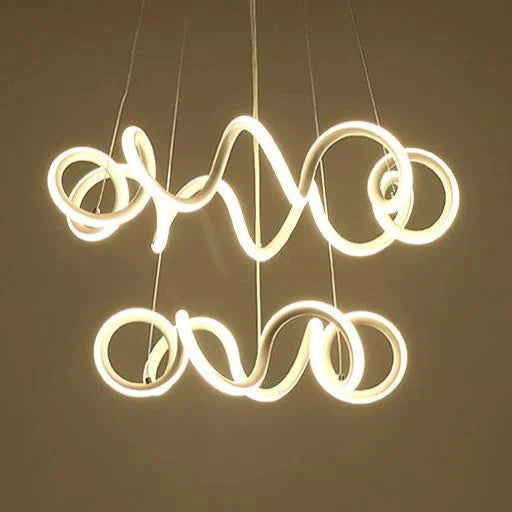Creative Two - Headed Living Room Dining Led Chandelier Chandeliers Double 110W / Stepless Dimming