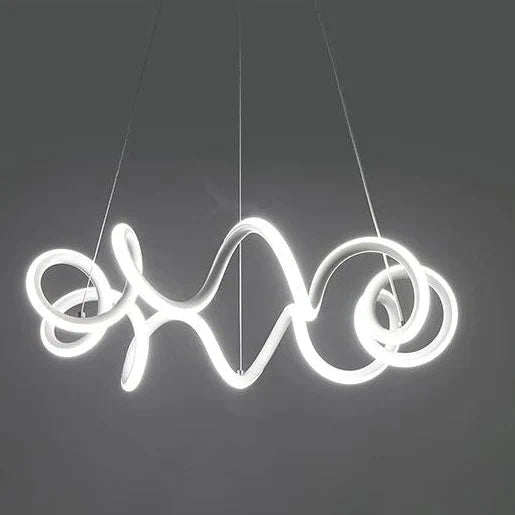 Creative Two - Headed Living Room Dining Led Chandelier Chandeliers Single 60W / White Light 6500K