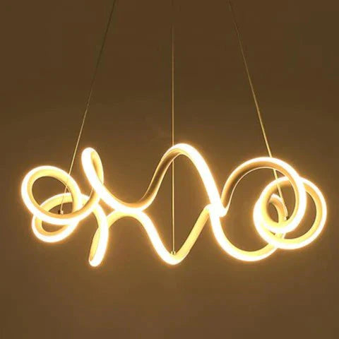 Creative Two - Headed Living Room Dining Led Chandelier Chandeliers Single 60W / Warm Light 3000K