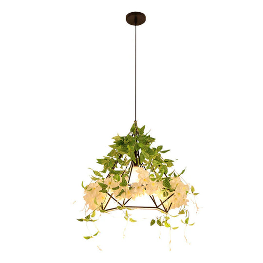 Plant Chandelier Music Restaurant Creative Chandelie Pendant