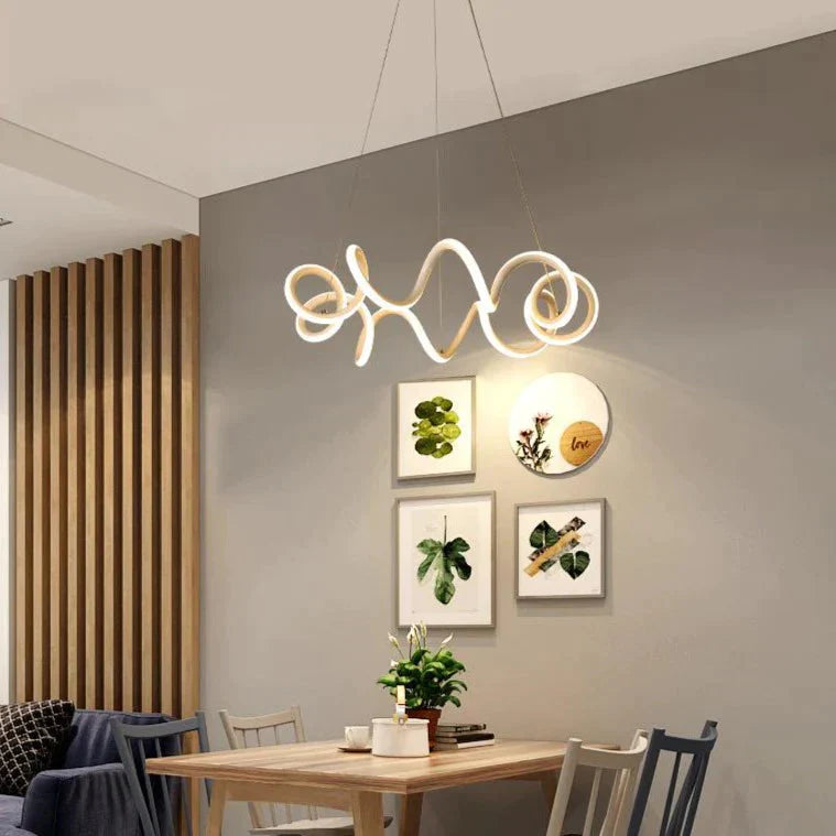 Creative Two - Headed Living Room Dining Led Chandelier Chandeliers Pendant
