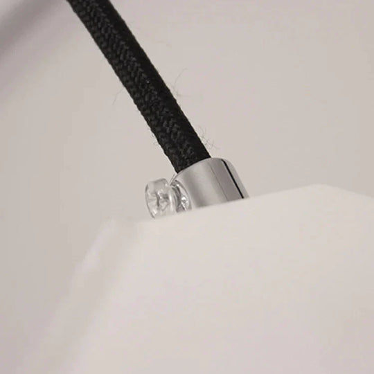 Simple Modern Creative Bedroom Hotel Bedside Chandelier Geometry Triangle Single Head Coffee Shop