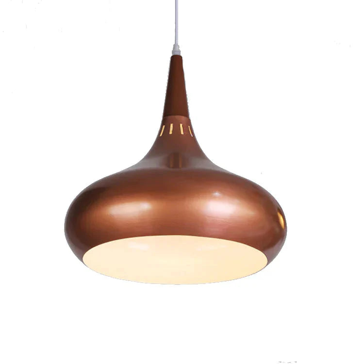 Nordic Single - Headed Wooden Dining Chandelier Personality Creativity Macaroon Color Balcony