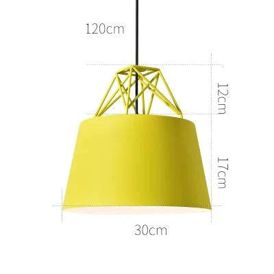 Nordic Macalong Chandelier Modern Minimalist Restaurant Personality Creative Coffee Shop Bar Iron