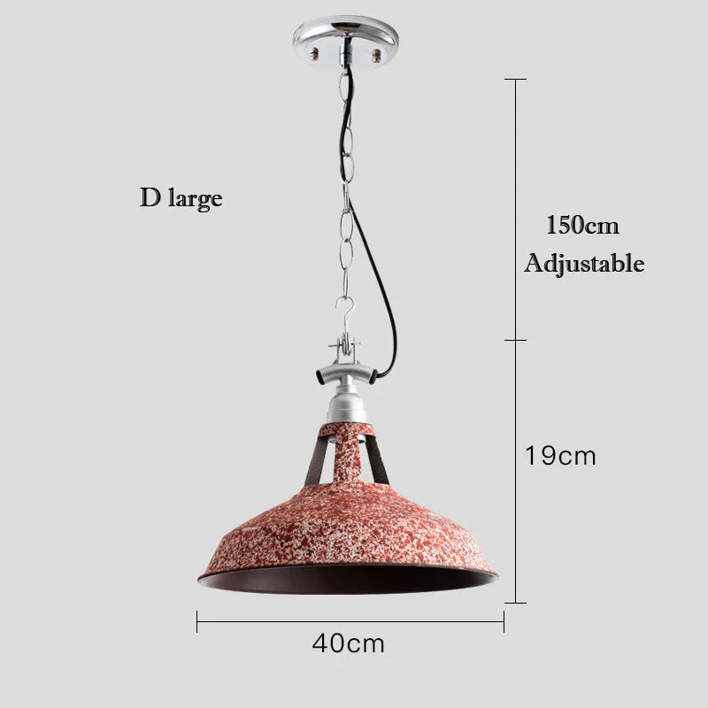 American Country Lamp Retro House Chandeliers D Large Pendant