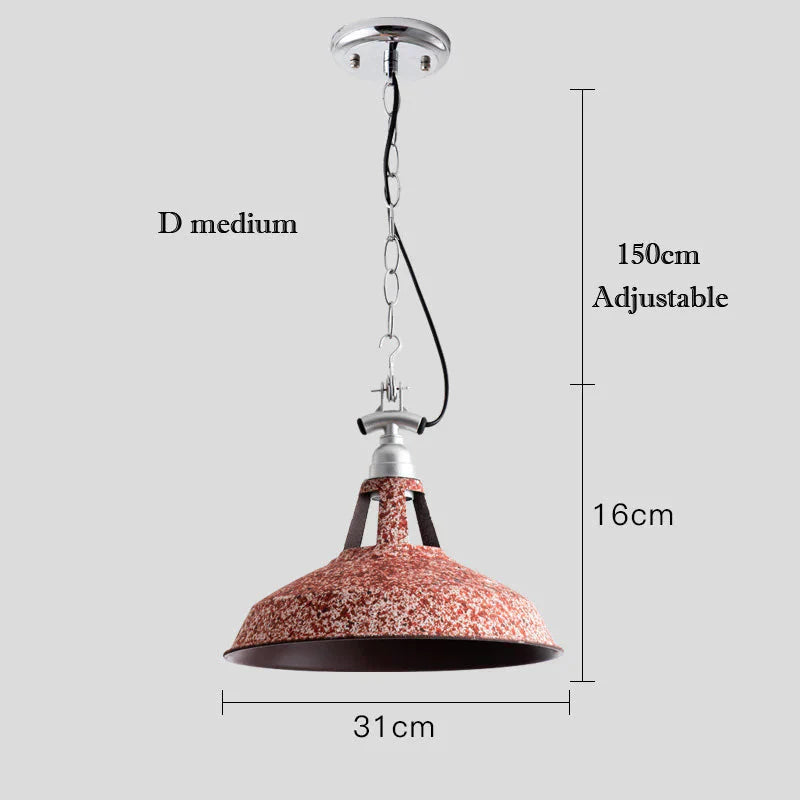 American Country Lamp Retro House Chandeliers D Medium Pendant