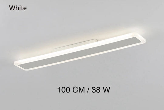 Surface Mounted Modern Led Ceiling Light For Kitchen Fixtures Dining Room Lamp Straight 80Cm Indoor