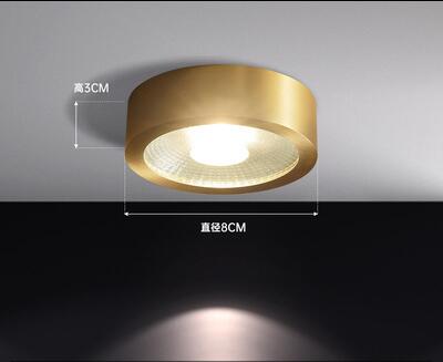 Nordic Surface Mounted Downlight 3W/5W/7W/9W Led Ultra - Thin Ceiling Light Spotlight Porch