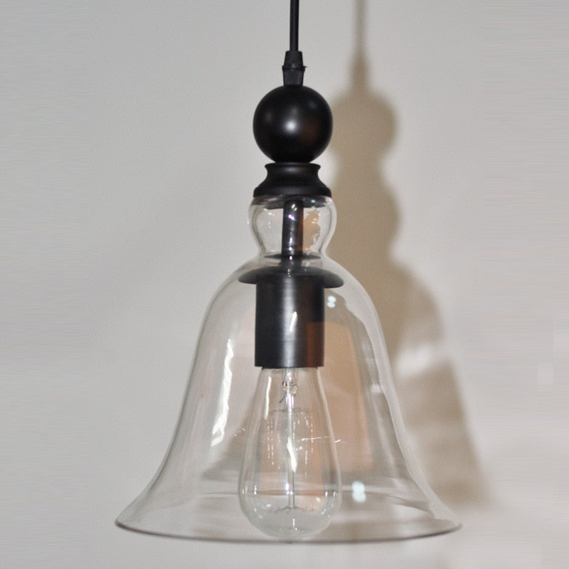 European American Style Pendant Lighting Creative Bell Hanging Lamp Room Decoration Restaurant