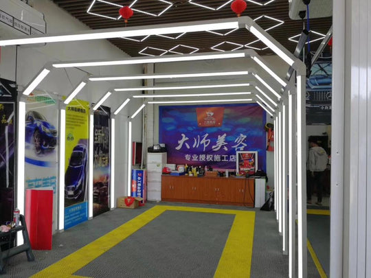 Auto Spa Gantry Lighting: Enhancing Car Wash Stations & Decorative Light Tunnels Customized Contact