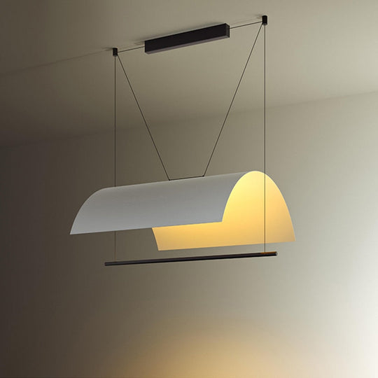 Designer Restaurant Evans Tile Long Chandelier Postmodern Bar Cafe Store Atmosphere Lustre