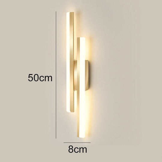 Best - Selling Modern Minimalist Light Luxury Creative Long Strip Living Room Tv Background Wall