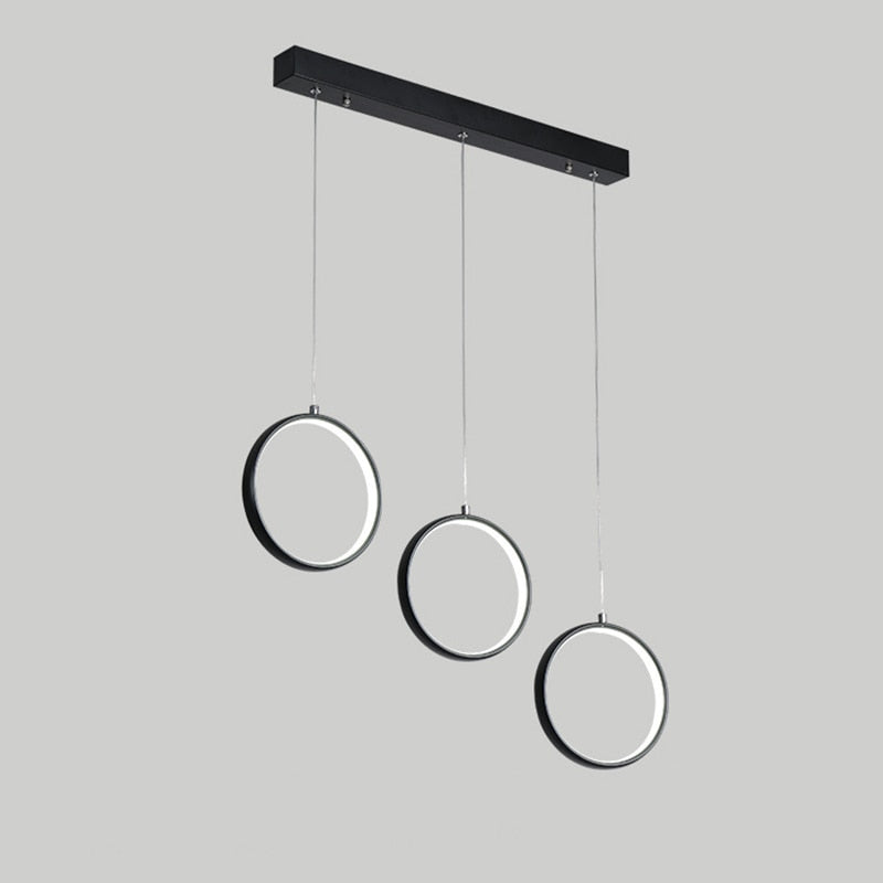 Ring Pendant Lights Bedroom Parlor Hanging Lamp Indoor Lighting Bedside Hanglamp Restaurant Bar