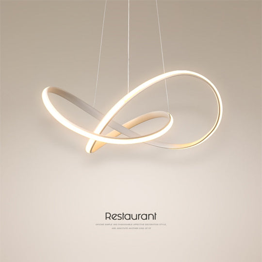 Creative Chandelier Led Modern Minimalist Atmosphere Living Room Lamp Nordic Study Art Restaurant