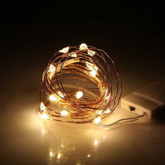 Battery Powered 1M / 2M/3M Diy Led String Light Mini Fairy Lights For Gazebo And Outdoor Use
