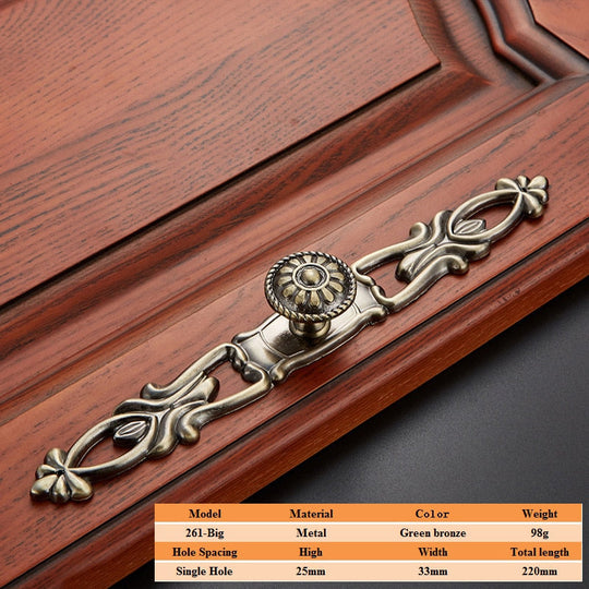 Vintage Zinc Alloy Handles For European - Style Furniture Doors And Drawers 261 - Big Door Handle