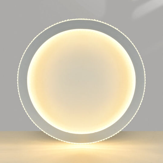 Modern Luxury Black Gold Round Chandelier Crystal Ceiling Lamp Led For Living Room Bedroom Home