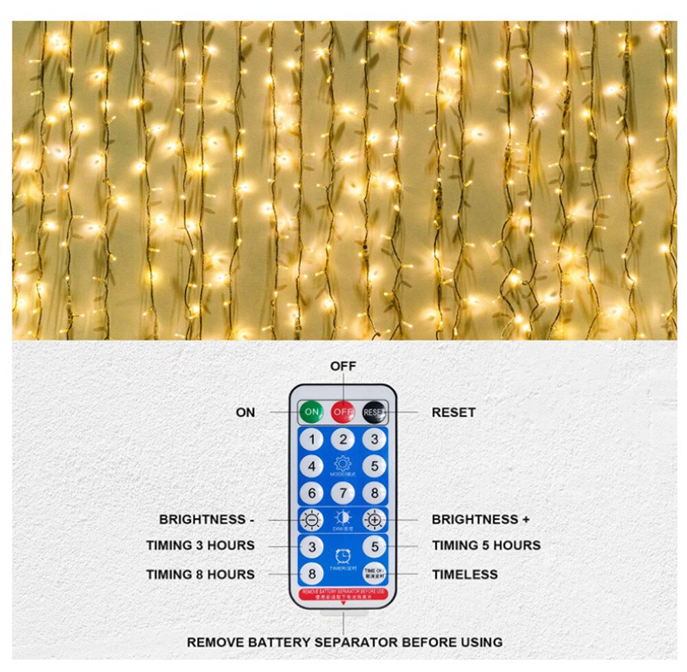 Solar - Powered Led Icicle Curtain Lights: Perfect For Gazebo And Party Decor Solar Lights