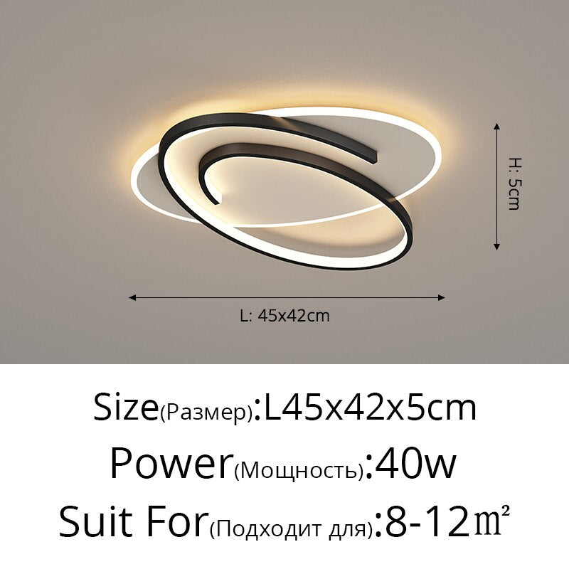 New Nordic Geometric Art Chandeliers Simple Modern Creative Personality Ceiling Decoration Lamps