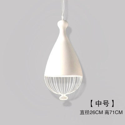 Nordic Modern Pendant Lights Living Room Bedroom Dining Hanging Lamp Iron Loft Cafe Bar Decor