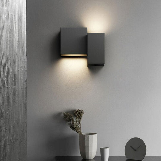 Minimalist Strip Combination Wall Lamp Living Room Sofa Background Stair Aisle Nordic Designer