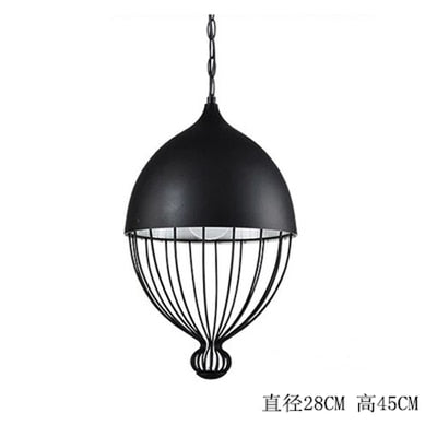 Nordic Modern Pendant Lights Living Room Bedroom Dining Hanging Lamp Iron Loft Cafe Bar Decor