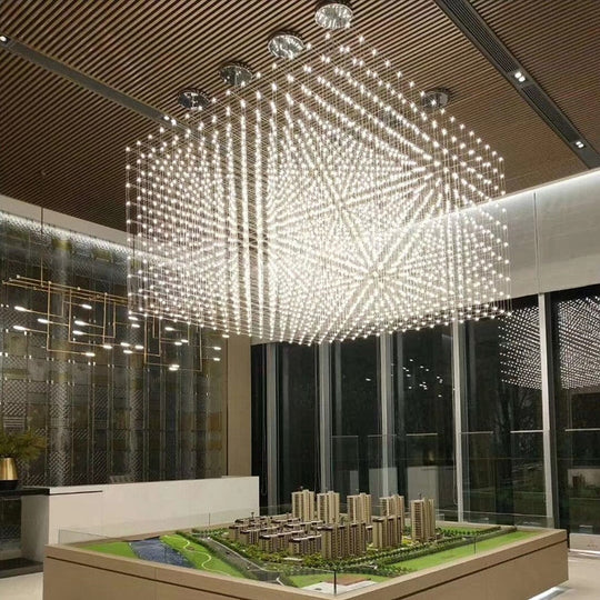 Nordic Golden Luxury Chandelier - Large Lighting Fixture For Hotels Supermarkets And Restaurants
