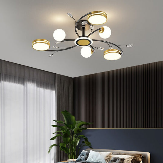 Metro - Modern Decorative Flush Mount Dining Table Living Room Bedroom Home Decoration Interior