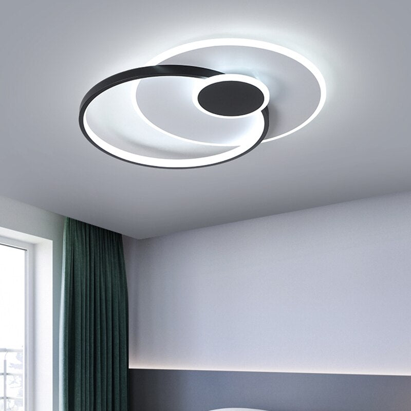 Modern Minimalist Decor Led Chandeliers Nordic Bedroom Ceiling Decoration Lamp Creative Personality