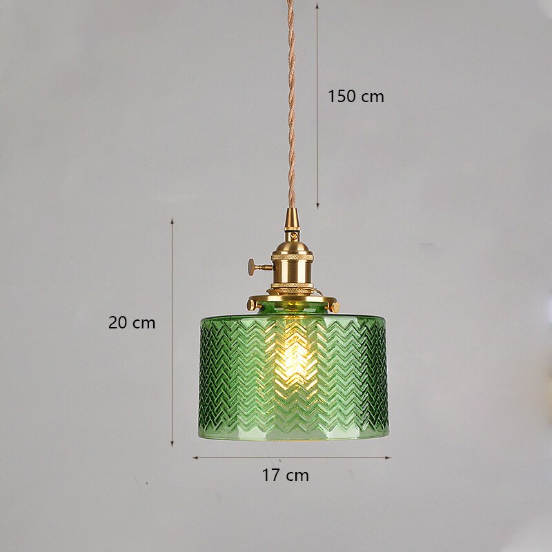 Design Glass Pendant Lamps Modern Hanging Lights Cords For Dining Bedside Home Decorative Japanese