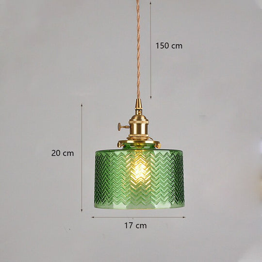 Design Glass Pendant Lamps Modern Hanging Lights Cords For Dining Bedside Home Decorative Japanese