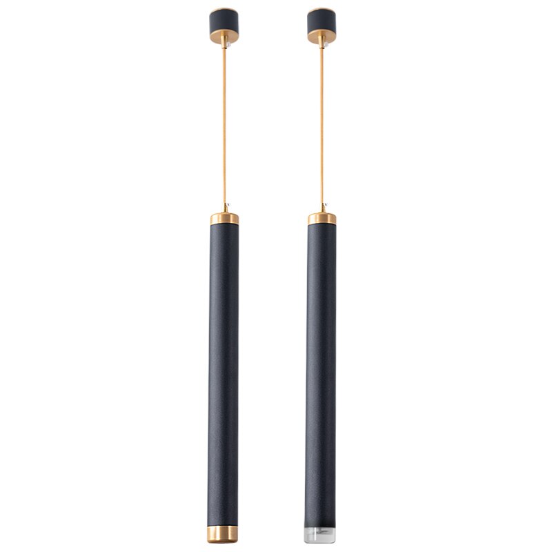 Modern Black Embedded Led Pendant Lamp 3W Cob Ceiling Mounted Light