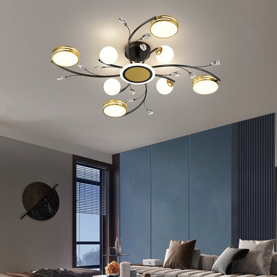 Metro - Modern Decorative Flush Mount Dining Table Living Room Bedroom Home Decoration Interior