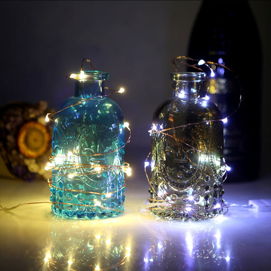 Battery Powered 1M / 2M/3M Diy Led String Light Mini Fairy Lights For Gazebo And Outdoor Use