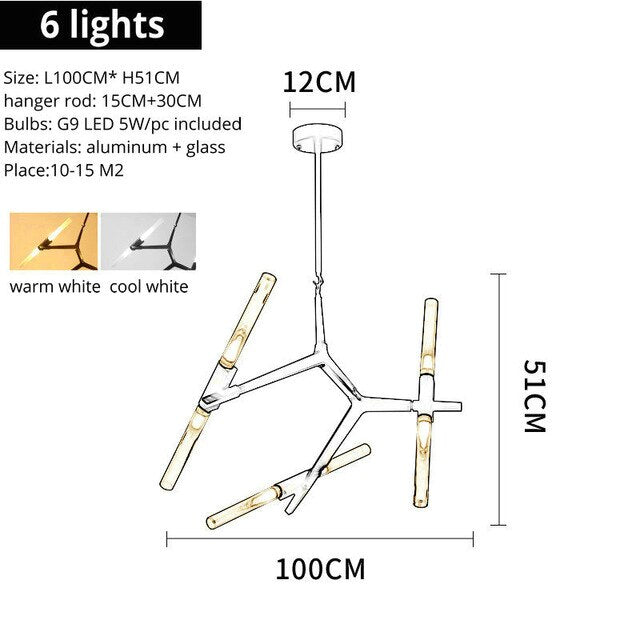 Modern Pendant Lights Design For Dining Room Kitchen Island Chandeliers Living Led Suspension