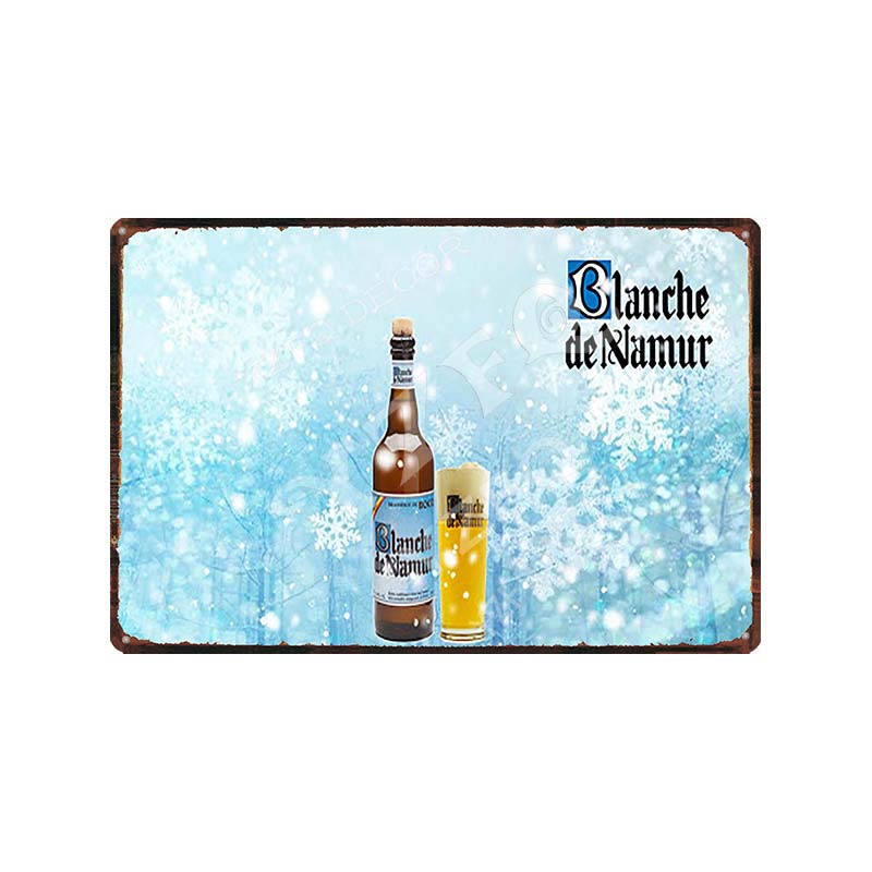Vintage Belgium Beer Tin Signs: Vedett Petrus Retro Metal Plates Du - 9188 / China 20X30Cm Wall