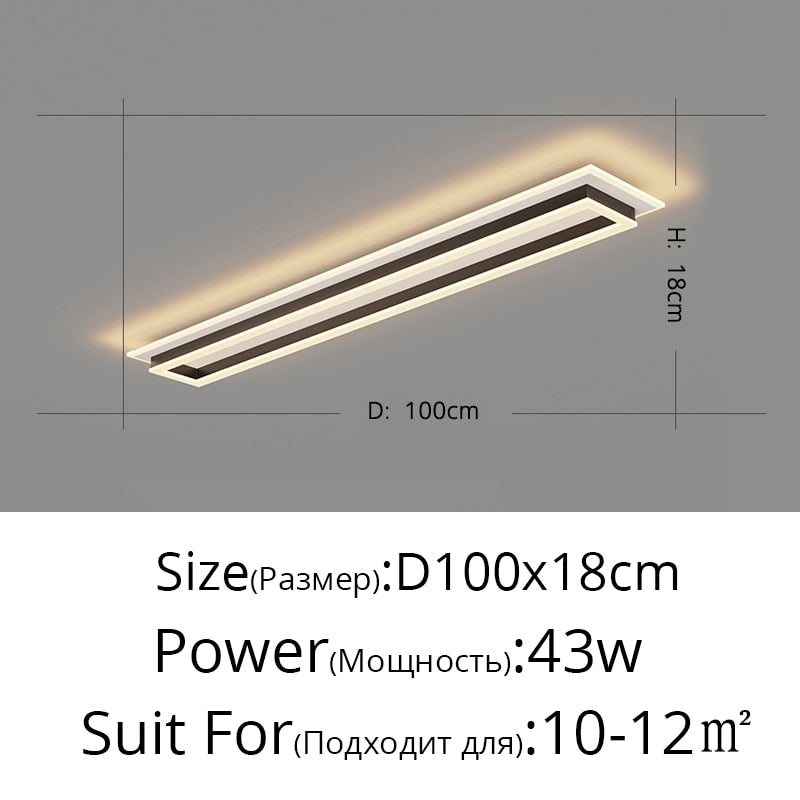 Dimmable Led Chandelier Lamp For Bedroom Living Room Kitchen Indoor Lighting Home Fixture Ac85 -