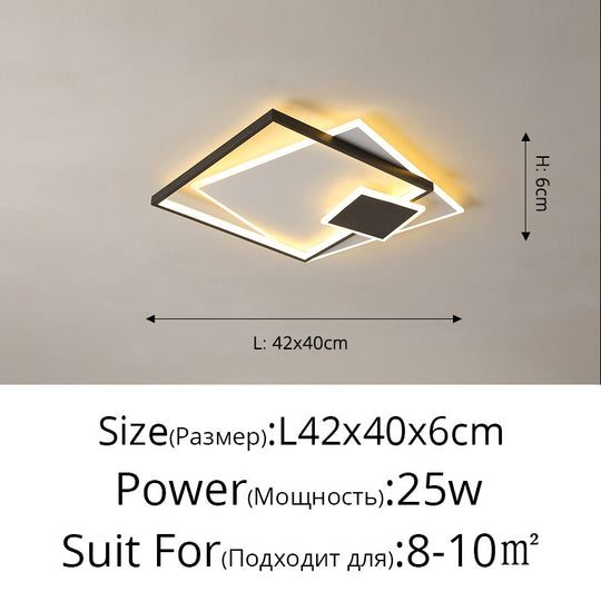 Modern Minimalist Decor Led Chandeliers Nordic Bedroom Ceiling Decoration Lamp Creative Personality