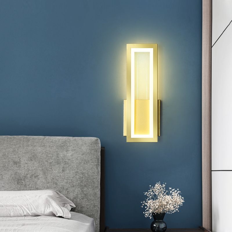 Led Wall Lamps For Bedroom Bedside Living Room Indoor Lighting Sconce Black White Gold Lamp Aisle