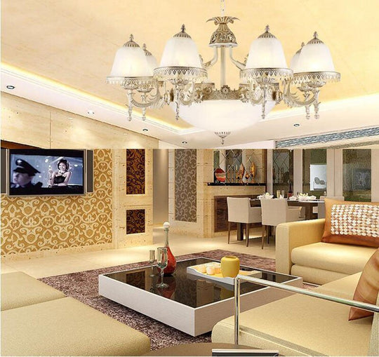 Vintage Chandeliers Handmade Golden Novelty Led Chandelier Ceiling Lamp New Arrival Lustre Free