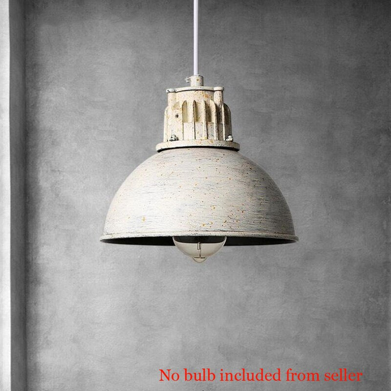 American Loft Chandelier Retro E27 Droplight Industrial Pendant Lamp Restaurant Bar Dining Room