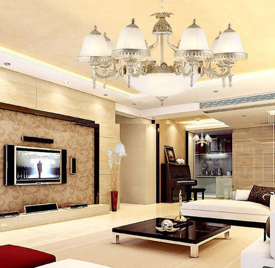 Vintage Chandeliers Handmade Golden Novelty Led Chandelier Ceiling Lamp New Arrival Lustre Free
