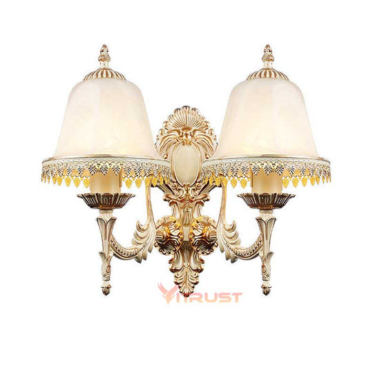 Vintage Chandeliers Handmade Golden Novelty Led Chandelier Ceiling Lamp New Arrival Lustre Free