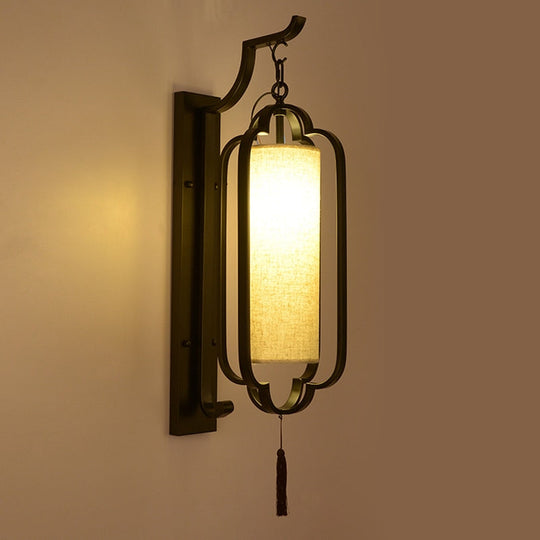 Hotel Corridor Chinese Wall Lamp Banquet Hall Tea House Bedside Lobby Bedroom Living Room Sconce