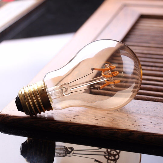 Retro Dimmable Led Edison Bulb E27 3W Gold Spiral Filament St64 G125 Ampoule Lamp Incandescent