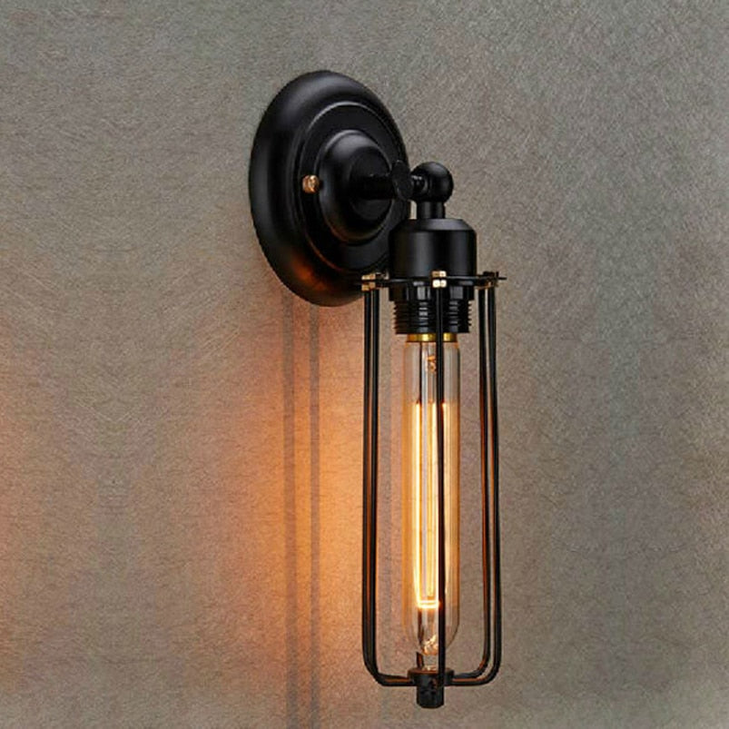 Retro Loft Vintage Wall Lamp Edison Light Aisle Bedroom Warehouse Stair Corridor Cafe Restaurant