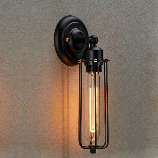 Retro Loft Vintage Wall Lamp Edison Light Aisle Bedroom Warehouse Stair Corridor Cafe Restaurant