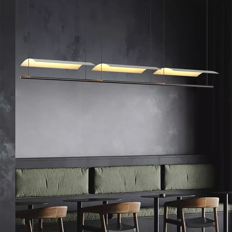 Designer Restaurant Evans Tile Long Chandelier Postmodern Bar Cafe Store Atmosphere Lustre