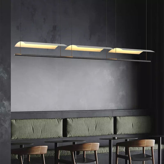 Designer Restaurant Evans Tile Long Chandelier Postmodern Bar Cafe Store Atmosphere Lustre